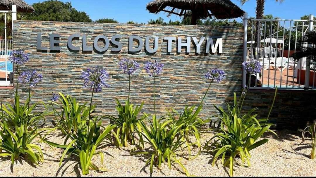 Camping Le Clos Du Thym - Аржеле-сюр-Мер Екстер'єр фото